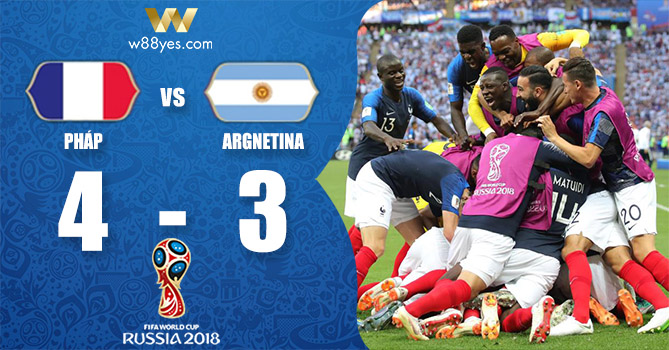 ket qua world cup 2018 Phap vs Argentina
